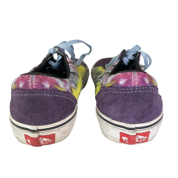Vans Old Skool ComfyCush Sneakers Women's Size 7.5 Men's Size 6 Purple Tie Dye - Picture 6 of 9